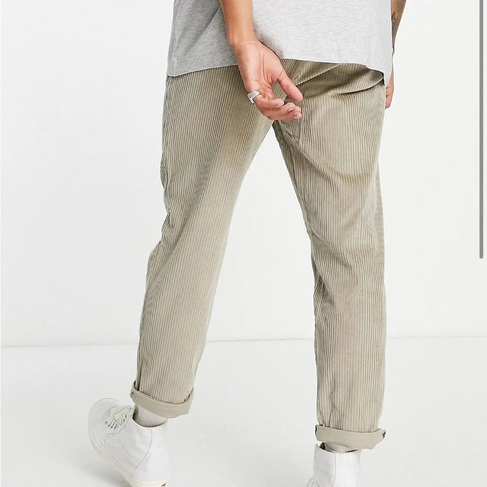 ASOS DESIGN corduroy slim pants - Picture 3 of 8